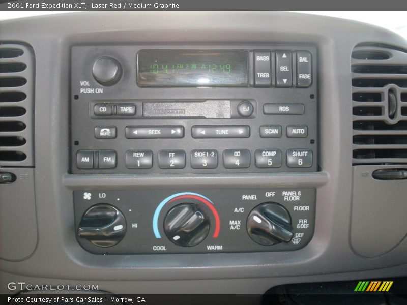 Laser Red / Medium Graphite 2001 Ford Expedition XLT