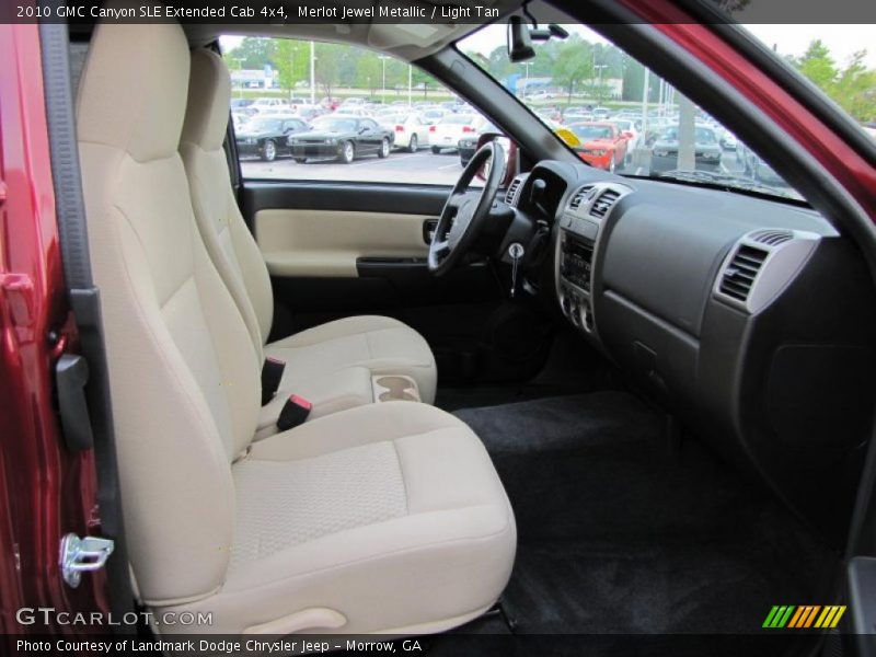 Merlot Jewel Metallic / Light Tan 2010 GMC Canyon SLE Extended Cab 4x4