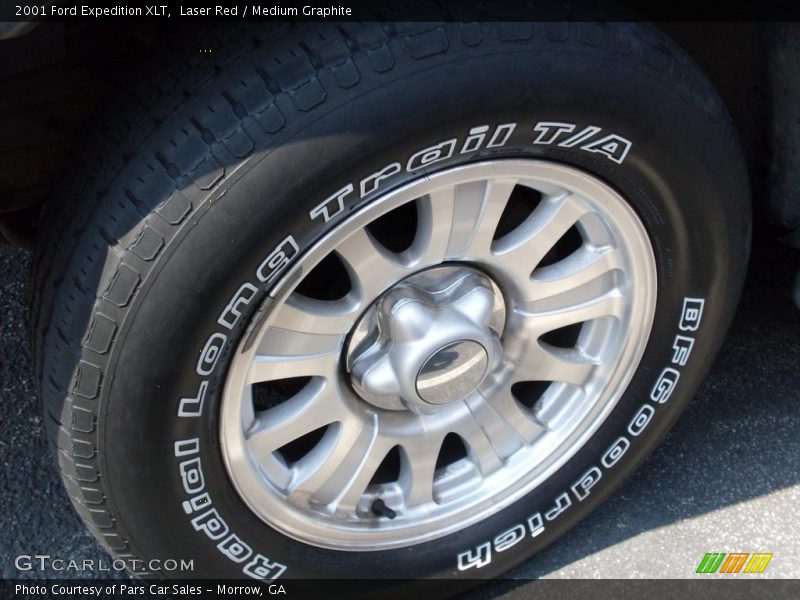 Laser Red / Medium Graphite 2001 Ford Expedition XLT