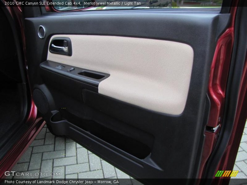 Merlot Jewel Metallic / Light Tan 2010 GMC Canyon SLE Extended Cab 4x4