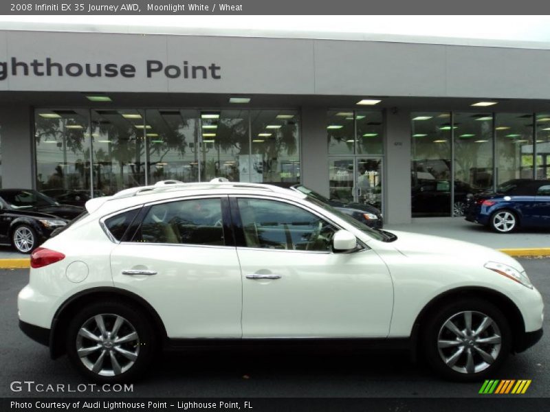 Moonlight White / Wheat 2008 Infiniti EX 35 Journey AWD