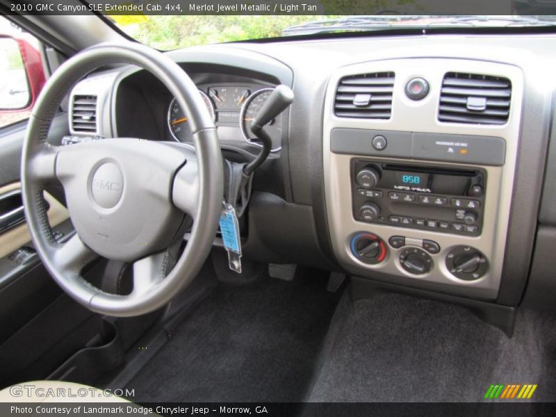 Dashboard of 2010 Canyon SLE Extended Cab 4x4