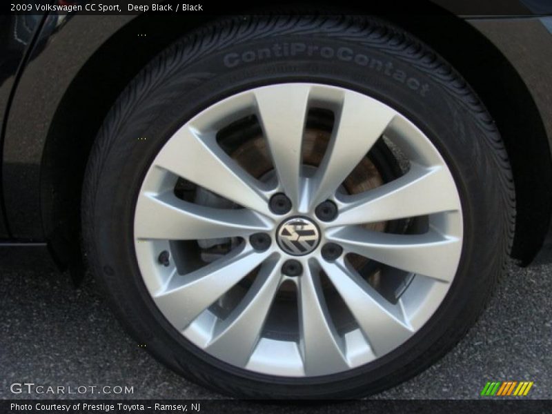 Deep Black / Black 2009 Volkswagen CC Sport