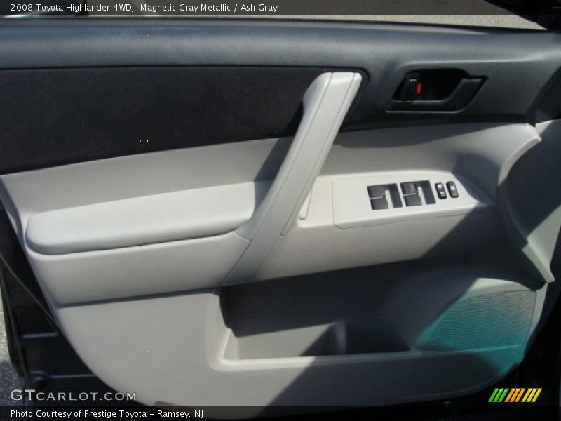 Magnetic Gray Metallic / Ash Gray 2008 Toyota Highlander 4WD