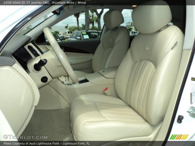 Moonlight White / Wheat 2008 Infiniti EX 35 Journey AWD