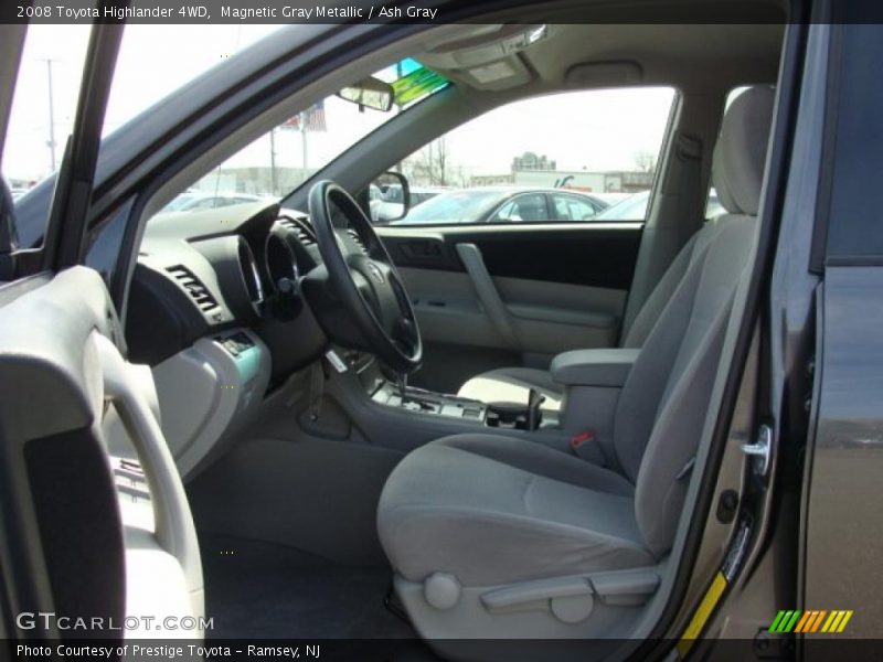 Magnetic Gray Metallic / Ash Gray 2008 Toyota Highlander 4WD