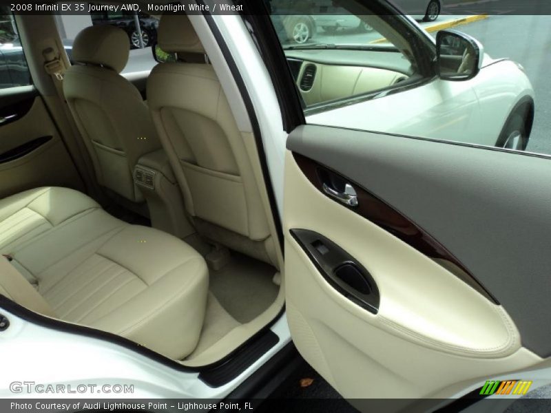 Moonlight White / Wheat 2008 Infiniti EX 35 Journey AWD