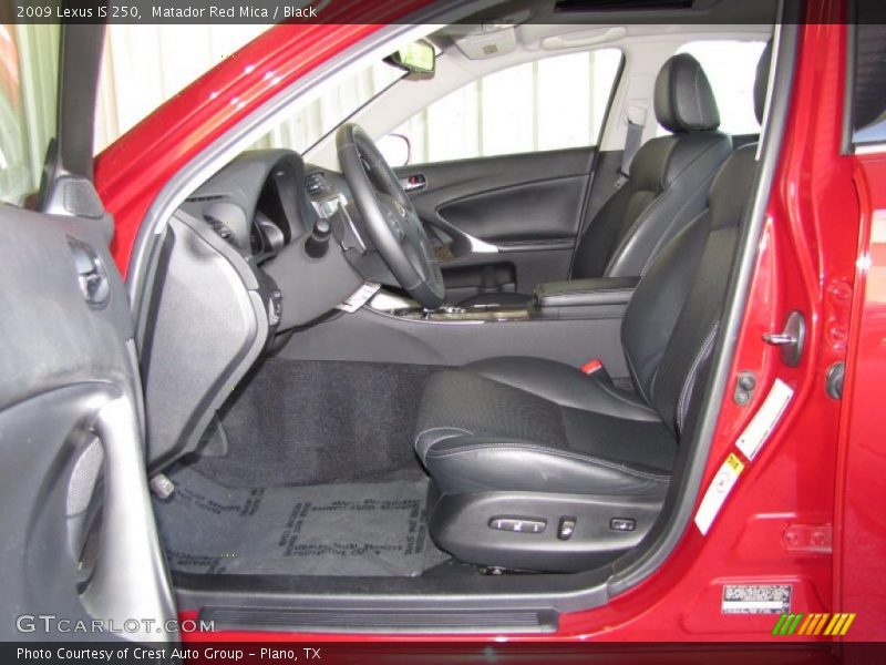  2009 IS 250 Black Interior