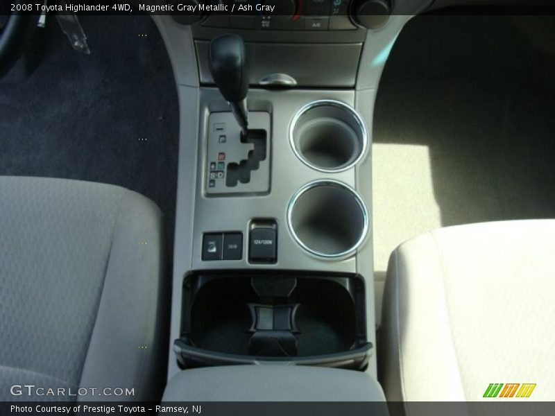 Magnetic Gray Metallic / Ash Gray 2008 Toyota Highlander 4WD