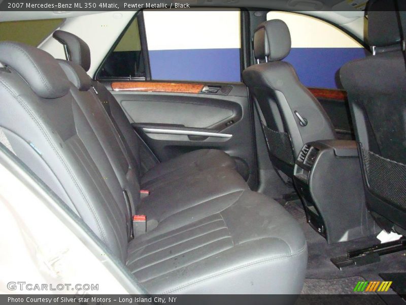 Pewter Metallic / Black 2007 Mercedes-Benz ML 350 4Matic