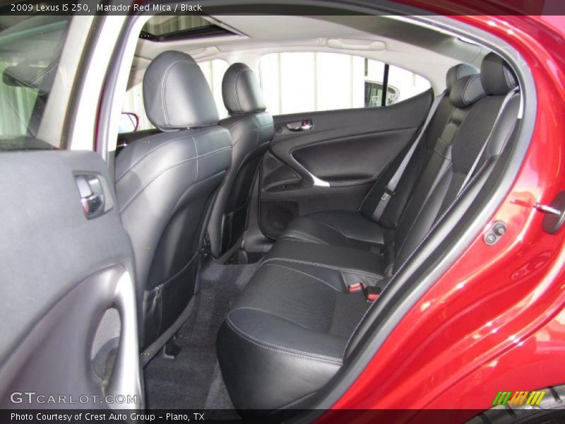  2009 IS 250 Black Interior