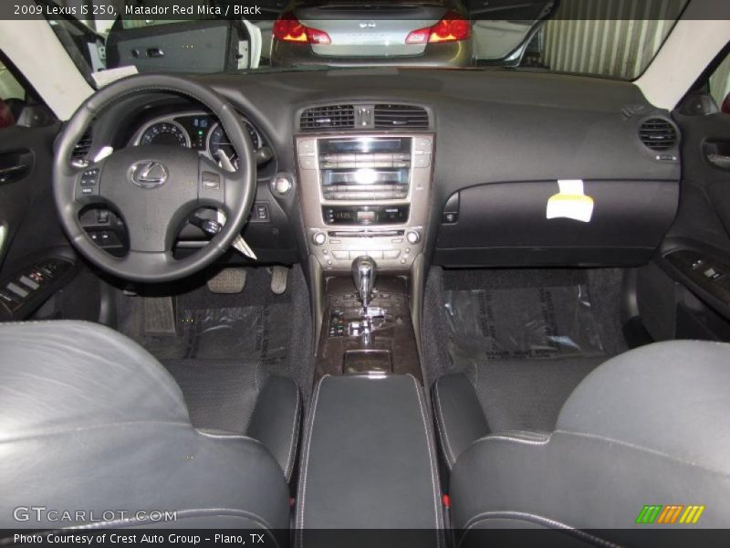 Dashboard of 2009 IS 250