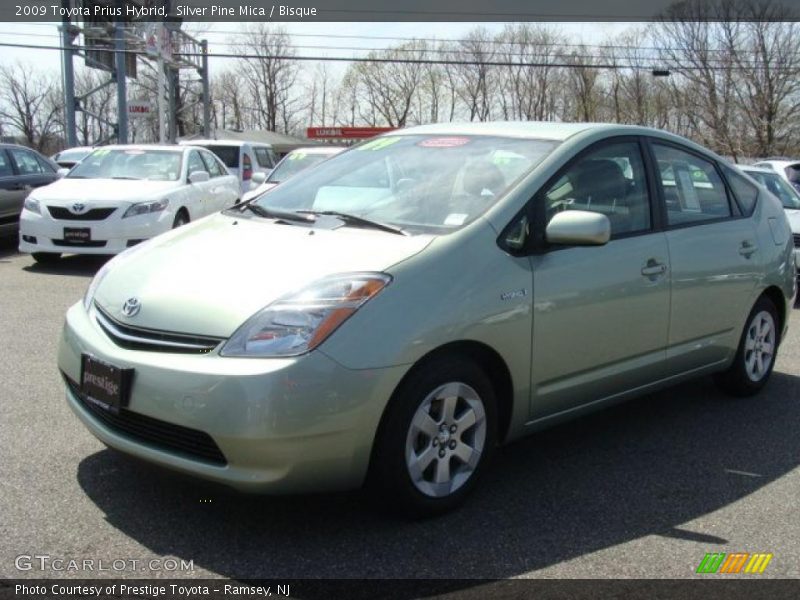 Silver Pine Mica / Bisque 2009 Toyota Prius Hybrid