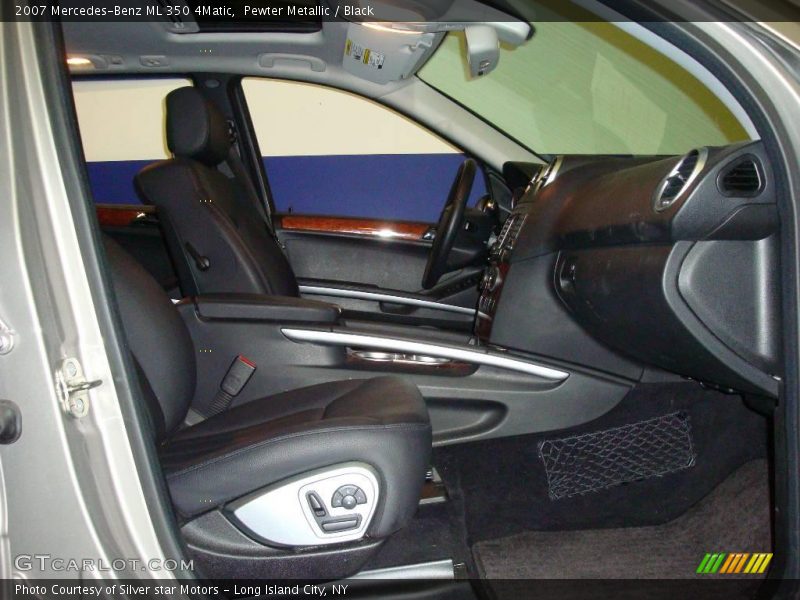 Pewter Metallic / Black 2007 Mercedes-Benz ML 350 4Matic