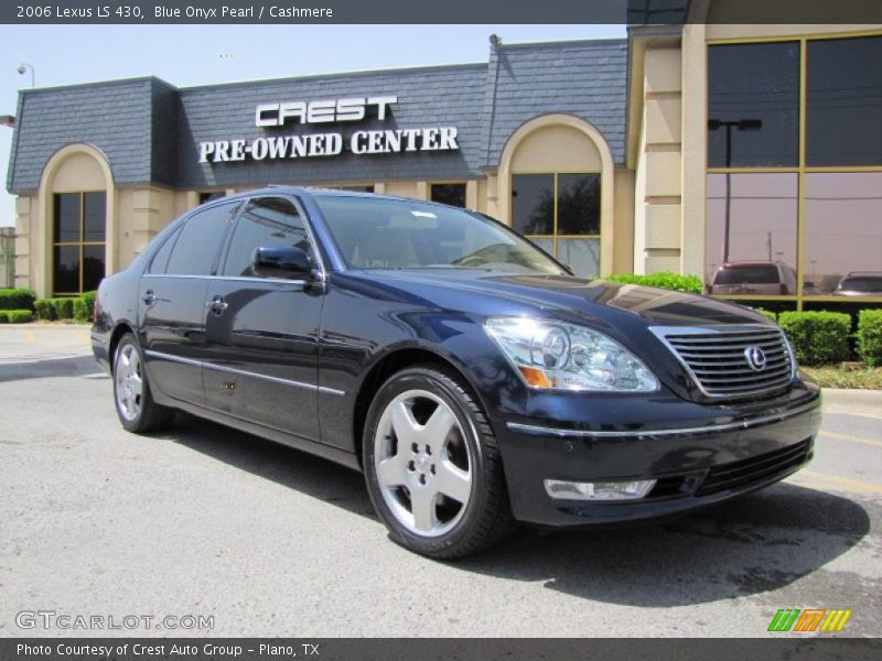 Blue Onyx Pearl / Cashmere 2006 Lexus LS 430