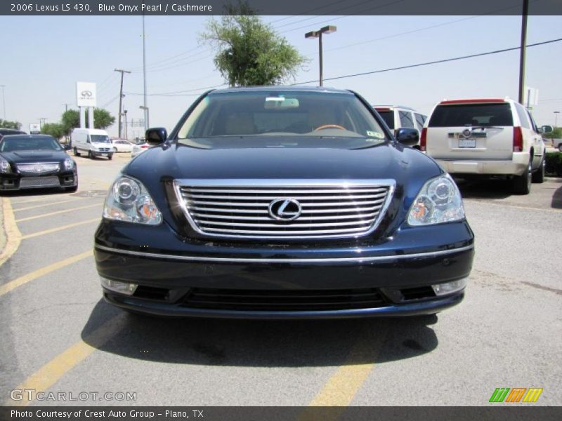 Blue Onyx Pearl / Cashmere 2006 Lexus LS 430