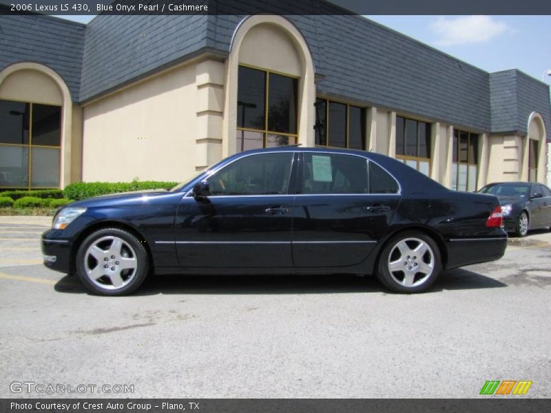 Blue Onyx Pearl / Cashmere 2006 Lexus LS 430