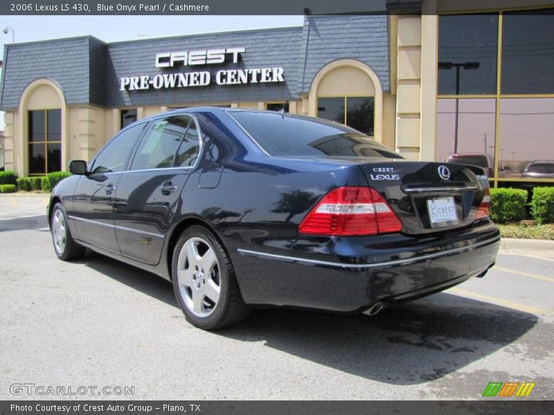 Blue Onyx Pearl / Cashmere 2006 Lexus LS 430