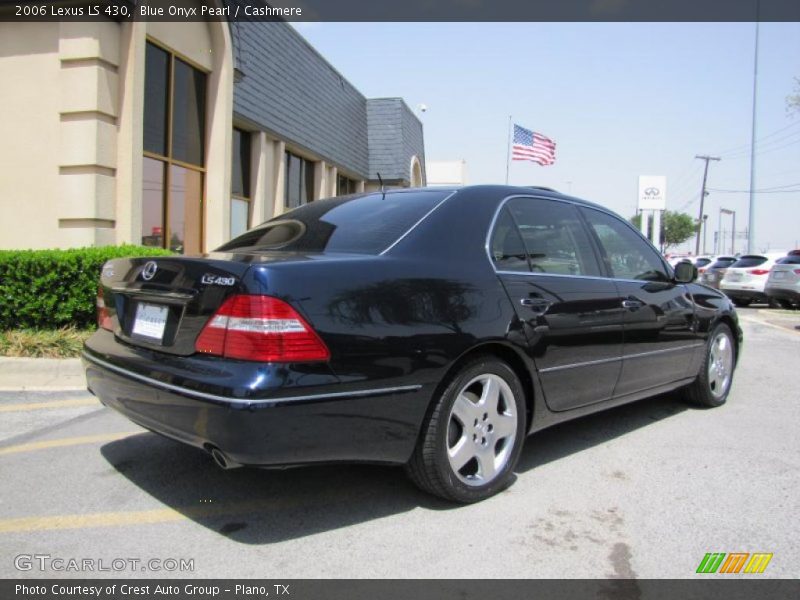 Blue Onyx Pearl / Cashmere 2006 Lexus LS 430