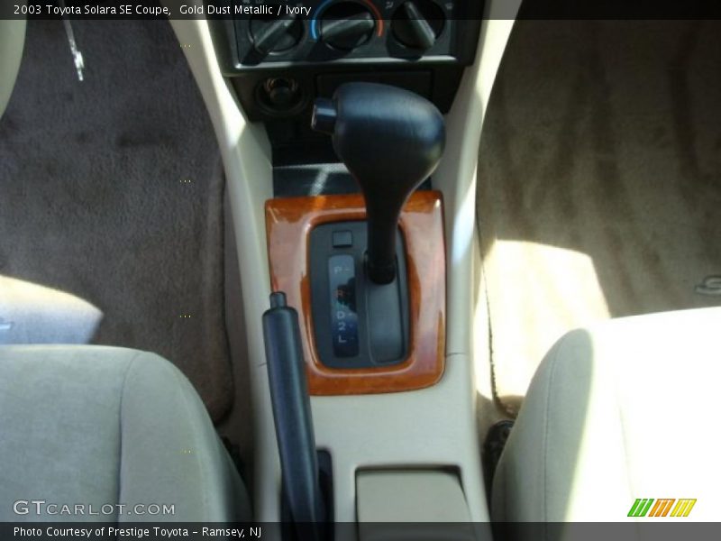 Gold Dust Metallic / Ivory 2003 Toyota Solara SE Coupe