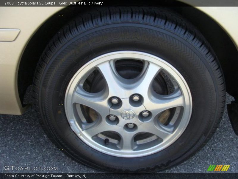 Gold Dust Metallic / Ivory 2003 Toyota Solara SE Coupe