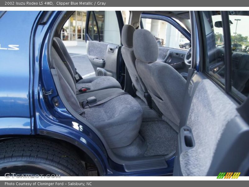  2002 Rodeo LS 4WD Gray Interior