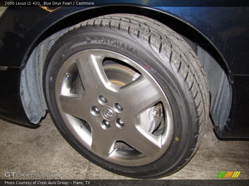 Blue Onyx Pearl / Cashmere 2006 Lexus LS 430