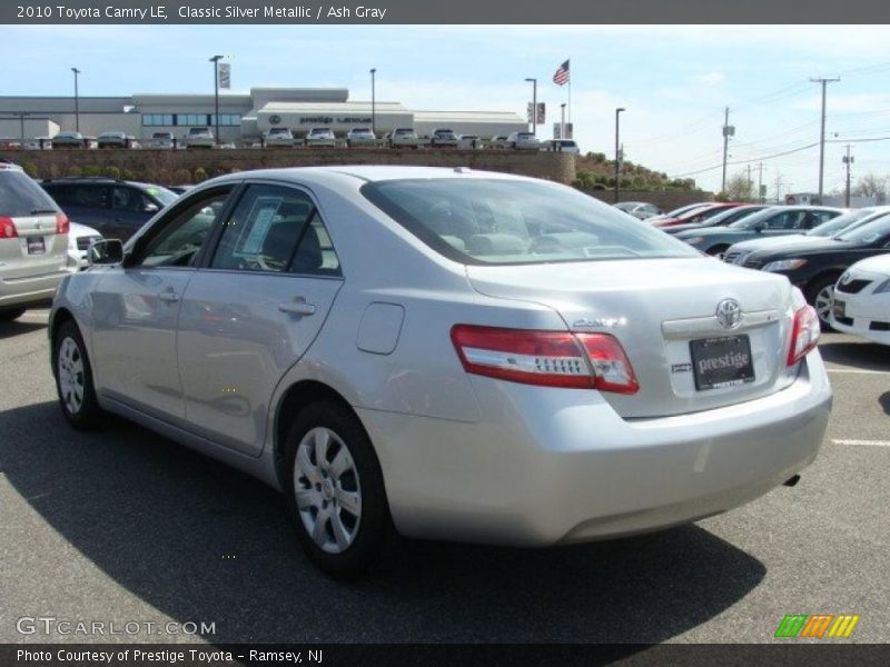 Classic Silver Metallic / Ash Gray 2010 Toyota Camry LE