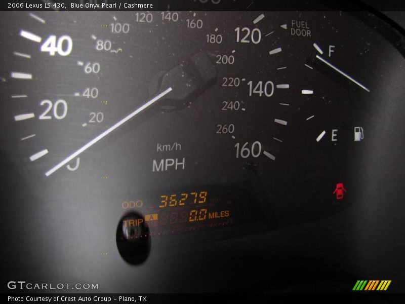 Blue Onyx Pearl / Cashmere 2006 Lexus LS 430
