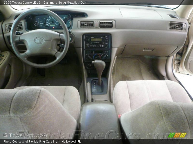 Cashmere Beige Metallic / Oak 1999 Toyota Camry LE V6