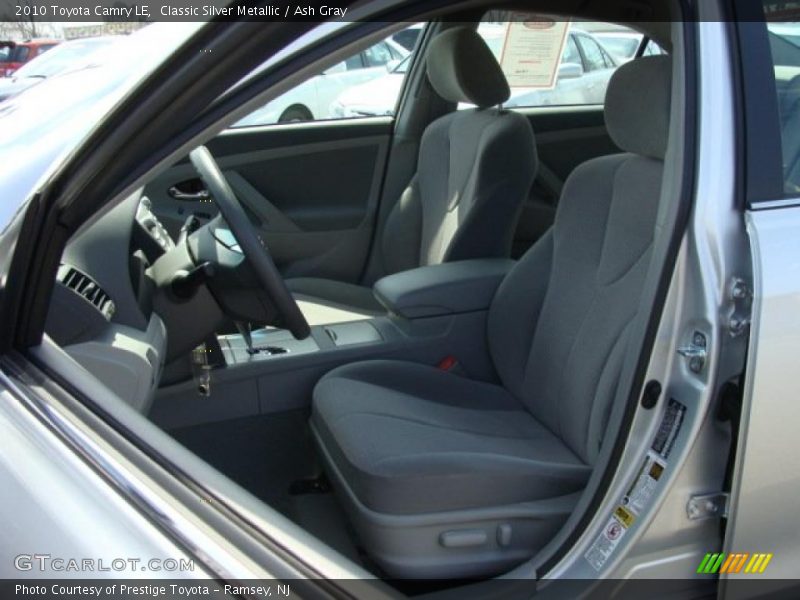 Classic Silver Metallic / Ash Gray 2010 Toyota Camry LE