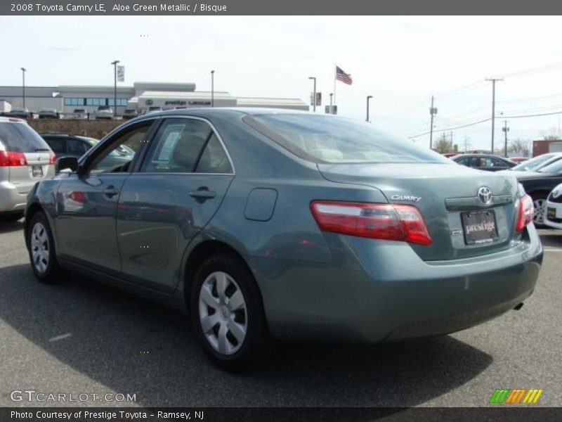 Aloe Green Metallic / Bisque 2008 Toyota Camry LE