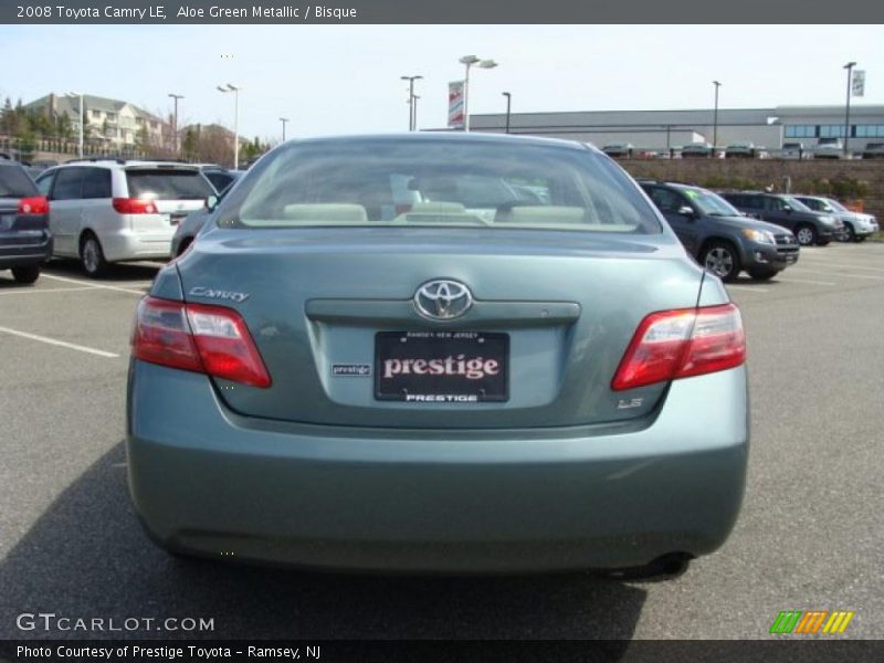 Aloe Green Metallic / Bisque 2008 Toyota Camry LE