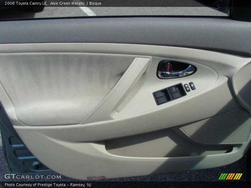 Aloe Green Metallic / Bisque 2008 Toyota Camry LE