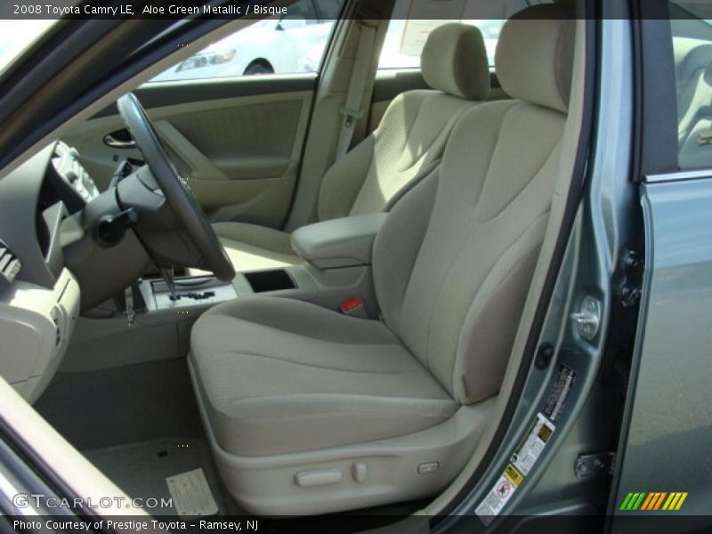 Aloe Green Metallic / Bisque 2008 Toyota Camry LE