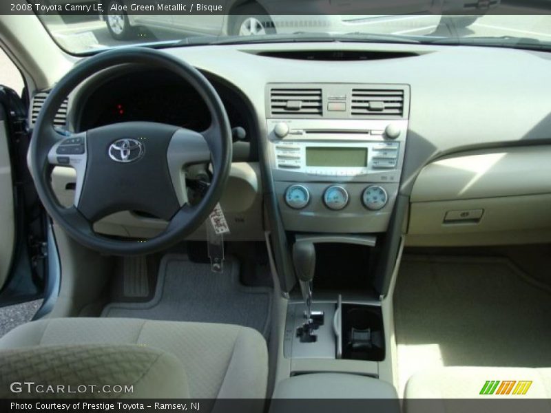 Aloe Green Metallic / Bisque 2008 Toyota Camry LE