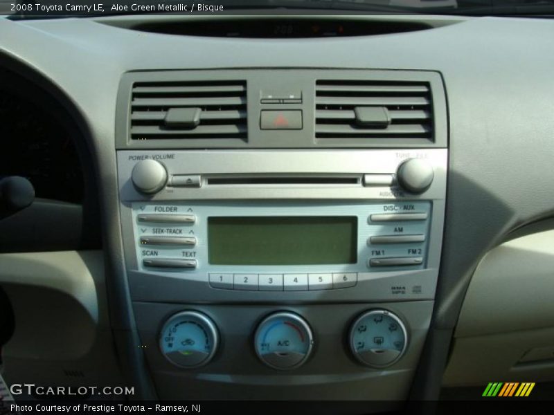 Aloe Green Metallic / Bisque 2008 Toyota Camry LE