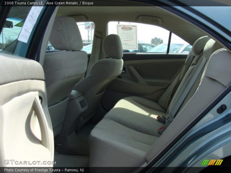 Aloe Green Metallic / Bisque 2008 Toyota Camry LE