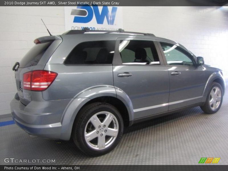 Silver Steel Metallic / Dark Slate Gray 2010 Dodge Journey SXT AWD