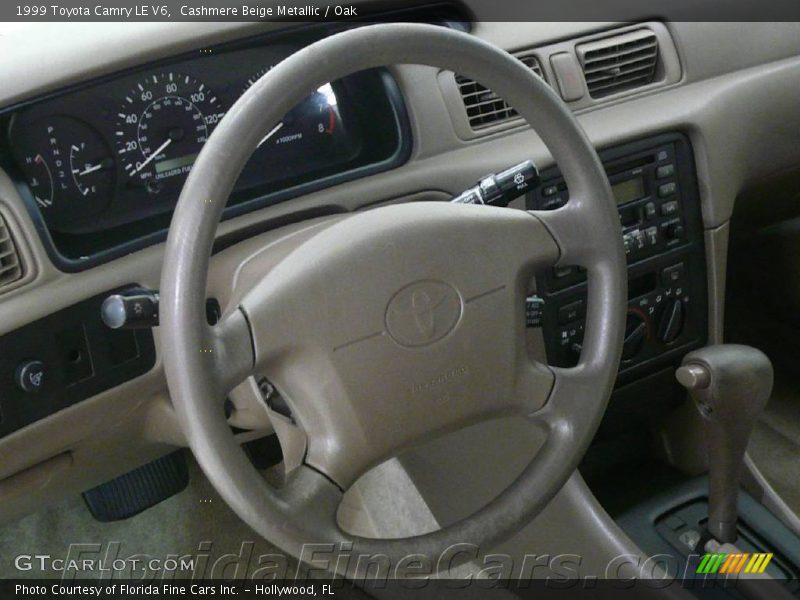 Cashmere Beige Metallic / Oak 1999 Toyota Camry LE V6
