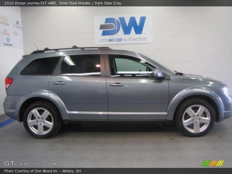 Silver Steel Metallic / Dark Slate Gray 2010 Dodge Journey SXT AWD
