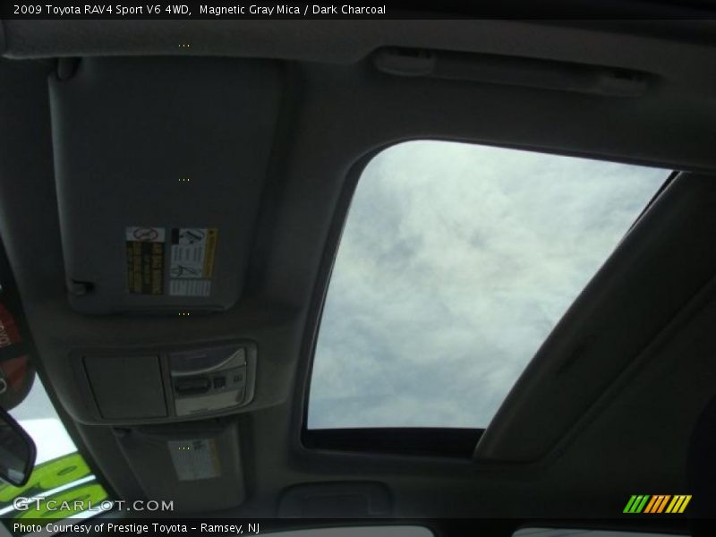 Magnetic Gray Mica / Dark Charcoal 2009 Toyota RAV4 Sport V6 4WD