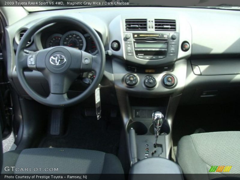 Magnetic Gray Mica / Dark Charcoal 2009 Toyota RAV4 Sport V6 4WD