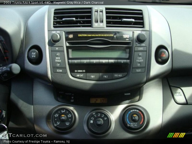 Magnetic Gray Mica / Dark Charcoal 2009 Toyota RAV4 Sport V6 4WD