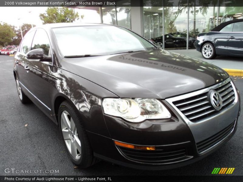 Mocha Brown / Black 2008 Volkswagen Passat Komfort Sedan