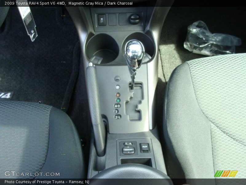 Magnetic Gray Mica / Dark Charcoal 2009 Toyota RAV4 Sport V6 4WD