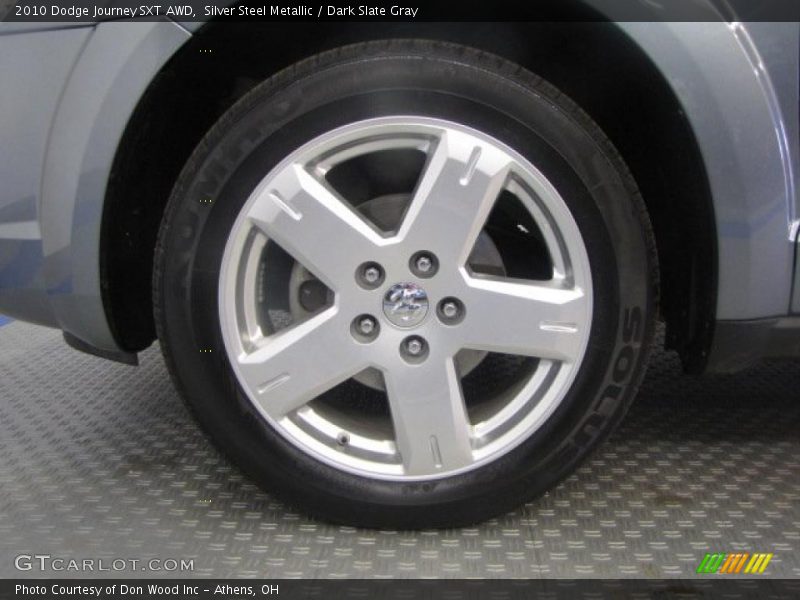 Silver Steel Metallic / Dark Slate Gray 2010 Dodge Journey SXT AWD