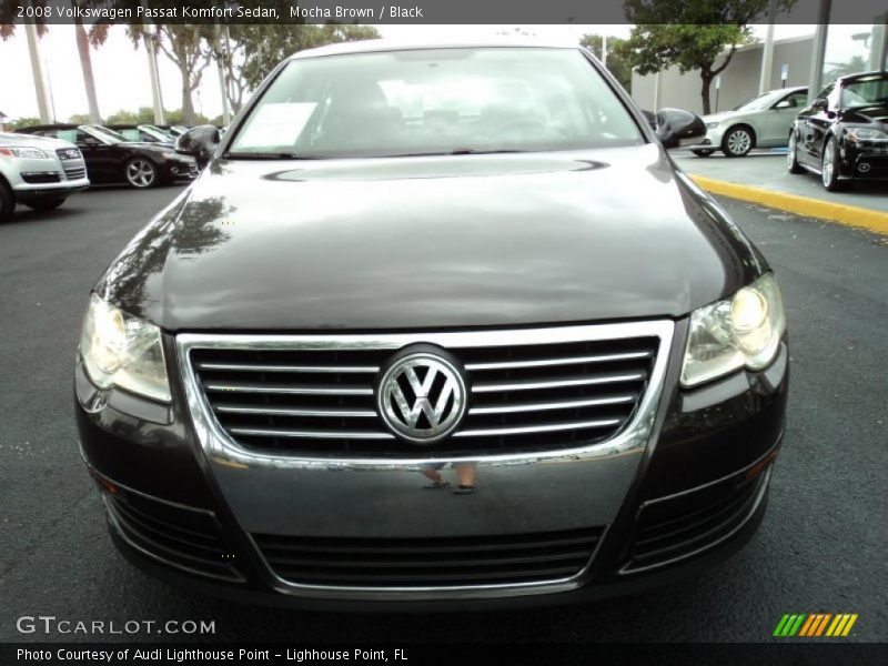 Mocha Brown / Black 2008 Volkswagen Passat Komfort Sedan