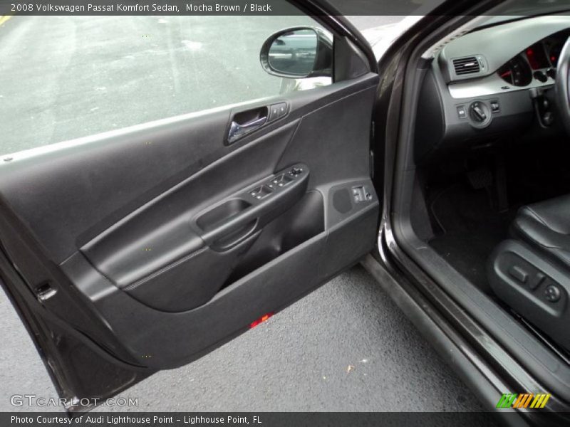 Mocha Brown / Black 2008 Volkswagen Passat Komfort Sedan