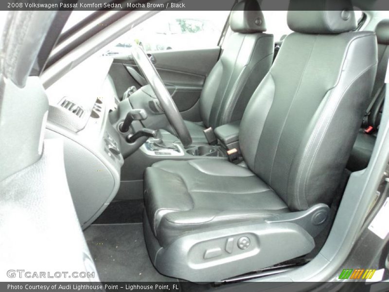 Mocha Brown / Black 2008 Volkswagen Passat Komfort Sedan